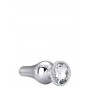 GLEAMING LOVE SILVER PLEASURE PLUG S - Dream Toys