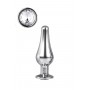 GLEAMING LOVE SILVER PLEASURE PLUG S - Dream Toys