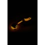 RADIANT ANKLE CUFF GLOW IN THE DARK ORANGE - Dream Toys