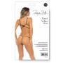 VINYL VIBES 2PC SET BLACK, S/M - Rene Rofe Lingerie