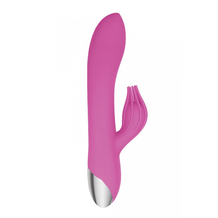 A&E CLIT TICKLING RABBIT VIBE, PINK - Adam & Eve