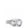 GLEAMING LOVE SILVER PLEASURE PLUG L - Dream Toys