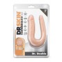 DR. SKIN SILICONE DR. DOUBLE 12 INCH DOUBLE DONG VANILLA - Blush
