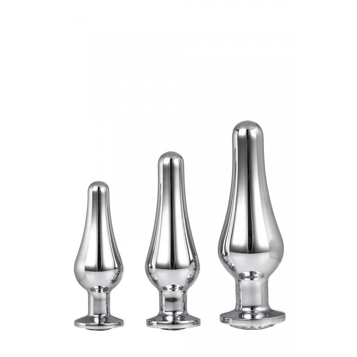 GLEAMING LOVE PLEASURE SET SILVER - Dream Toys