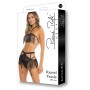 RASSEL TASSLE 3PC SET BLACK, M/L - Rene Rofe Lingerie