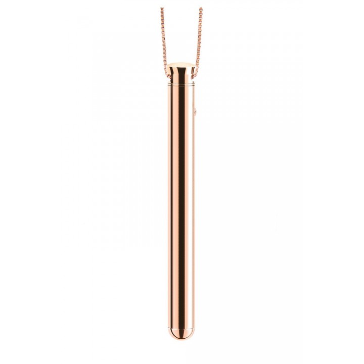 LE WAND VIBRATING NECKLACE ROSE GOLD - le Wand