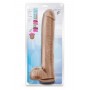 AU NATUREL DADDY 14" DILDO MOCHA - Blush