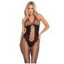 SISTER OF MERCY BODYSTOCKING BLACK, OS - Pink Lipstick Lingerie