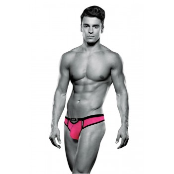 ENVY BAD BOY THONG PINK, L/XL