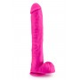 AU NATUREL BOLD DADDY 14" DILDO PINK - Blush