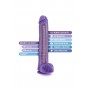 AU NATUREL BOLD DADDY 14" DILDO PURPLE - Blush