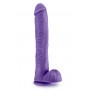 AU NATUREL BOLD DADDY 14" DILDO PURPLE - Blush