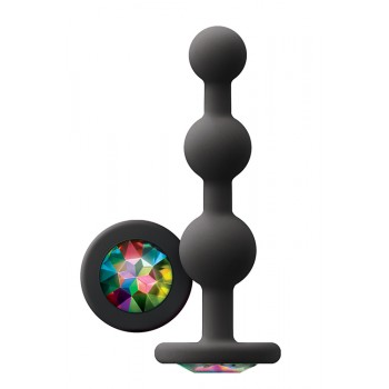 GLAMS RIPPLE RAINBOW GEM BLACK