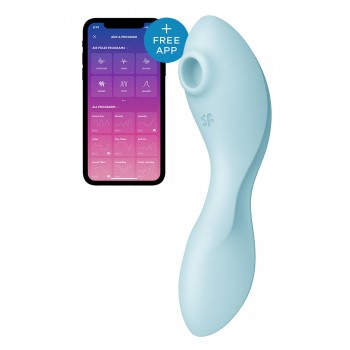 SATISFYER CURVY TRINITY 5+ BLUE