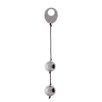 DOMINO METALLIC BALLS - SILVER