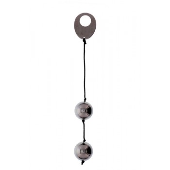 DOMINO METALLIC BALLS -CHROME BLACK