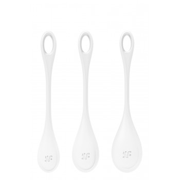 SATISFYER YONI POWER 1 TRAINING SET WHITE