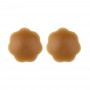 Bye Bra - Breast Lift Tape + Silicone Nipple Covers Brown D-F - Bye Bra