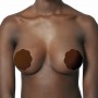 Bye Bra - Fabric Nipple Covers One-Size Brown - Bye Bra