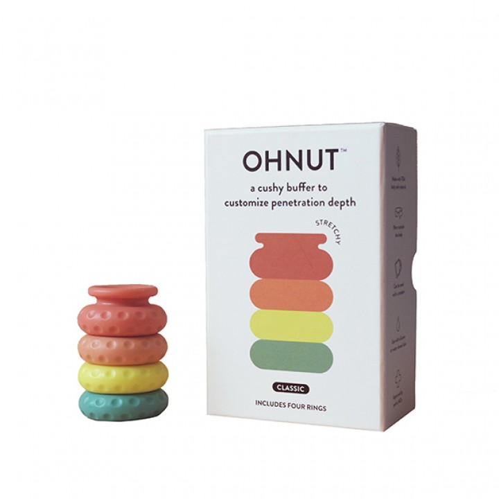 Ohnut - Classic Soft Buffer Rings (Set van 4) Pride Rainbow - Ohnut