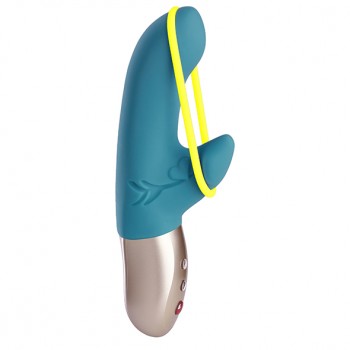 Fun Factory - Amorino Mini Vibrator Petrol & Neon Yellow