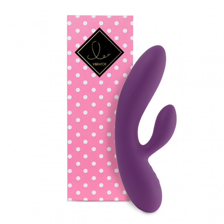 FeelzToys - Lea Rabbit Vibrator Purple - FeelzToys