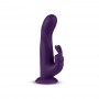 FeelzToys - Whirl-Pulse Rotating Rabbit Vibrator & Remote Control Purple - FeelzToys