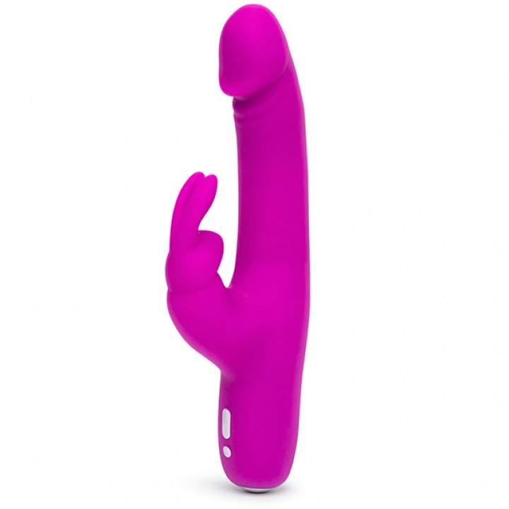 Happy Rabbit - Slimline Realistic Rabbit Vibrator Purple - Happy Rabbit