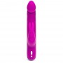 Happy Rabbit - Slimline Realistic Rabbit Vibrator Purple - Happy Rabbit