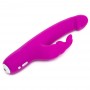 Happy Rabbit - Slimline Realistic Rabbit Vibrator Purple - Happy Rabbit