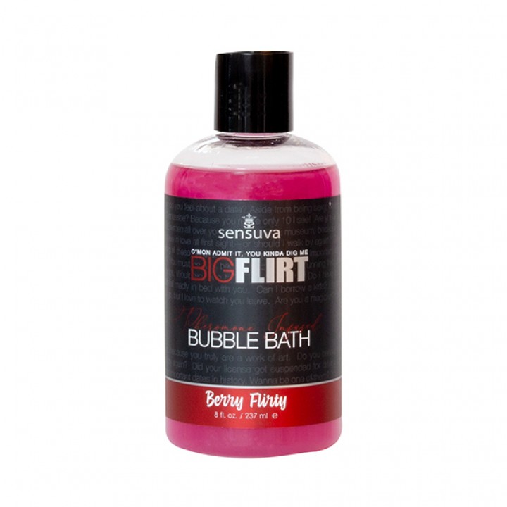 Sensuva - Big Flirt Pheromone Bubble Bath Berry Flirty 237 ml - Sensuva