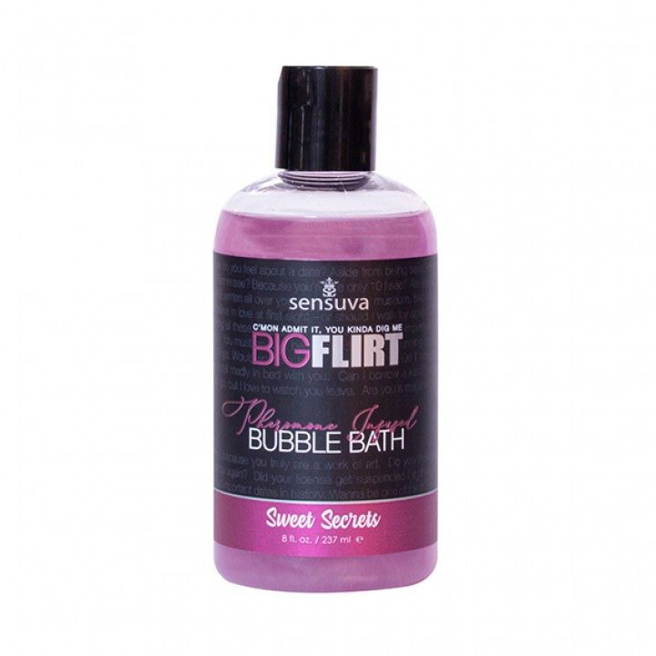 Sensuva - Big Flirt Pheromone Bubble Bath Sweet Secrets 237 ml - Sensuva