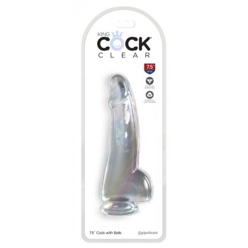 KingCockClear 7.5 w balls clea