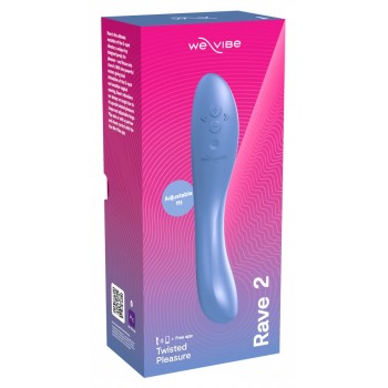 Rave 2 by We-Vibe Muted Blue Rave 2 by We-Vibe Muted Blue