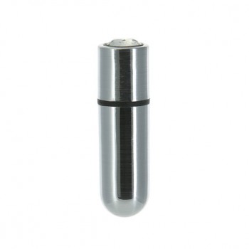 PowerBullet - First Class Mini Bulllet with Crystal 9 Functions Silver