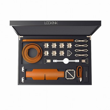 LOCKINK - Bondage & Restraint Set Brown