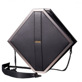 LOCKINK - Mysterious Square Kink Bag Black