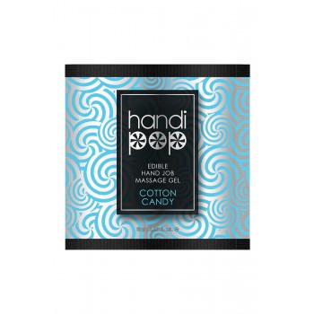 SENSUVA HANDIPOP EDIBLE MASSAGE GEL COTTON CANDY 6 ML