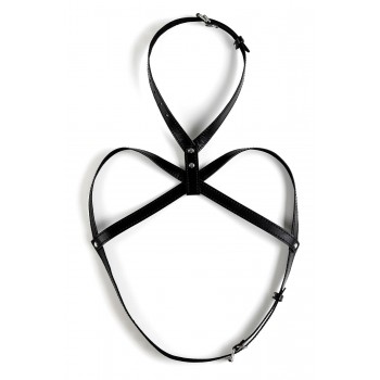VIRGITE  WOMAN BREAST HARNESS MOD. 1 BLACK