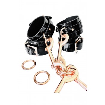 KINKY DIVA HOGTIE & CUFFS BLACK