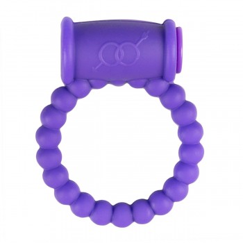 Cockring with Vibrator - Purple