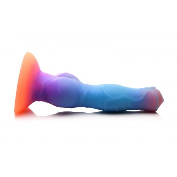 Glow-in-the-dark Silicone Alien Dildo