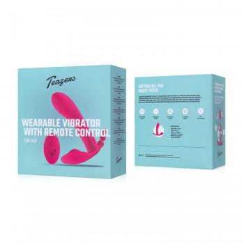 Teazers Wearable Vibrator with Remote