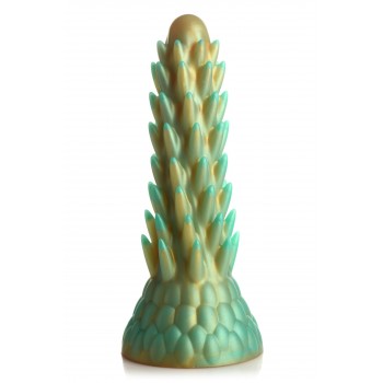 Stegosaurus Spiky Reptile Dildo - Green