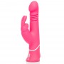 Happy Rabbit - Thrusting Realistic Vibrator Pink - Happy Rabbit