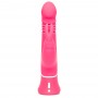 Happy Rabbit - Thrusting Realistic Vibrator Pink - Happy Rabbit