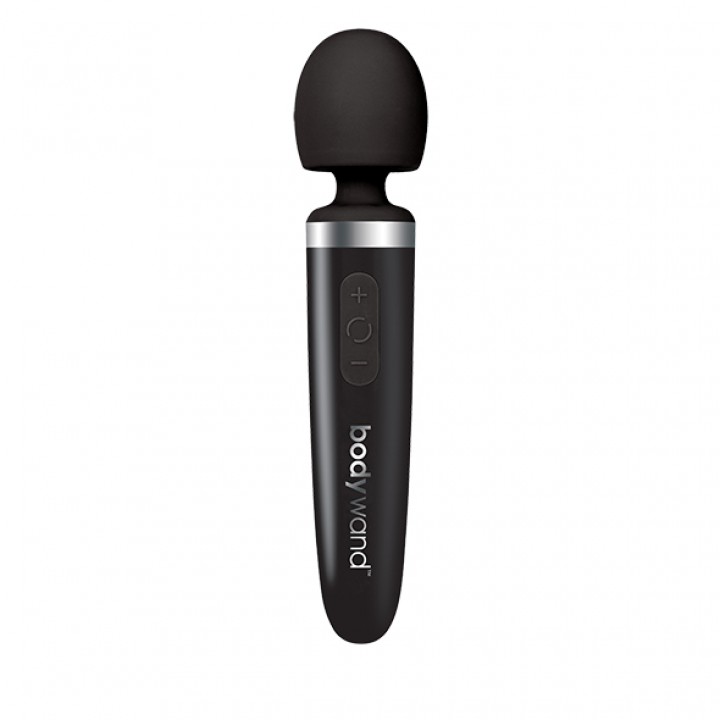 Bodywand - Aqua Mini Rechargeable Wand Massager Black - Bodywand