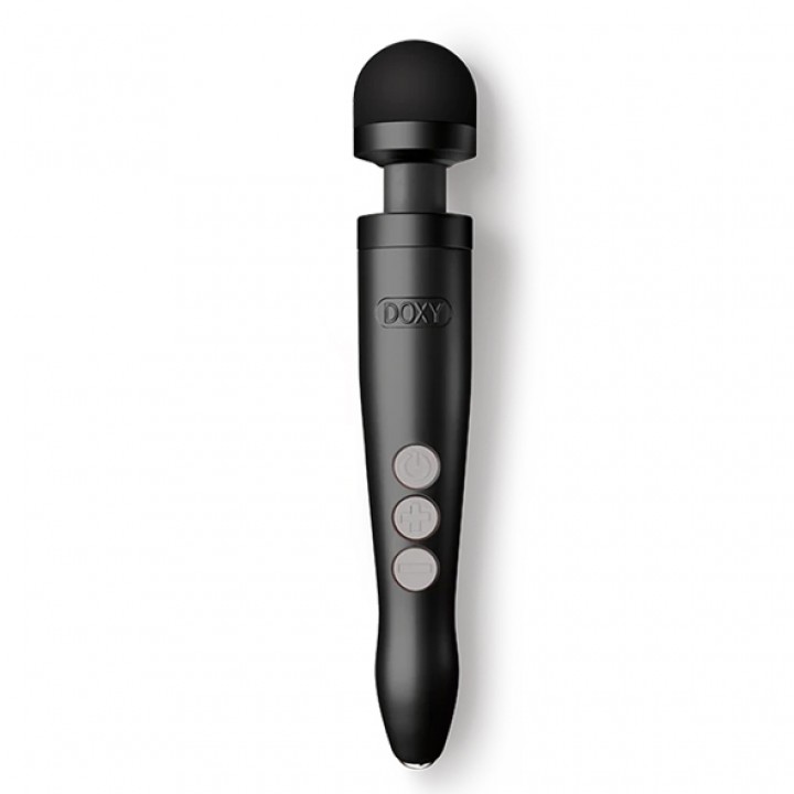 Doxy - Die Cast 3R Rechargeable Wand Massager Matte Black - Doxy