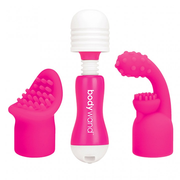 Bodywand - Rechargeable Mini with Attachment Pink - Bodywand