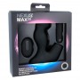 Nexus - Max 20 Waterproof Remote Control Unisex Massager Black - nexus